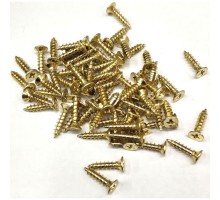 Sarı 1000 Adet Klips Vidası 2,3x9,5 mm YHB, İthal - Konik Başlı Kutu Ayak, Askı,  Mini Vida