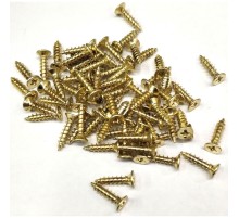 Sarı 1000 Adet Klips Vidası 2,3x9,5 mm YHB, İthal - Konik Başlı Kutu Ayak, Askı,  Mini Vida