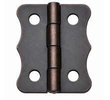 Antik Bakır 100 Adet Papatya Menteşe Düz 36x24 mm - Dekoratif ÇerçeveFener Sandık Kutu Menteşesi