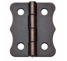 Antik Bakır 100 Adet Papatya Menteşe Düz 36x24 mm - Dekoratif ÇerçeveFener Sandık Kutu Menteşesi