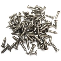 Nikel 1000 Adet Klips Vidası 2,2x9,5 mm YHB - Konik Başlı Kutu, Sandık, Ayak, Askı,  Mini Vida