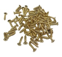 Sarı 1000 Adet Klips Vidası 2,2x9,5 mm YHB - Konik Başlı Kutu, Sandık, Ayak, Askı,  Mini Vida