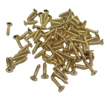 Sarı 1000 Adet Klips Vidası 2,2x9,5 mm YHB - Konik Başlı Kutu, Sandık, Ayak, Askı,  Mini Vida