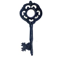 Mistik Dekor Anahtar, 197x83 mm - Büyük Boy, Antik, Vintage Stil Süs Tasarım Aksesuar Anahtarı