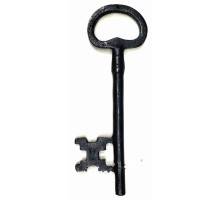 Bilge Anahtar Biblo, 210x66 mm - Büyük Boy, Retro, Vintage, Antika Stil Süs Dekor Aksesuar Anahtarı