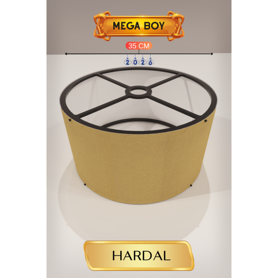 Hardal Lambader Başlığı 35 CM Mega Boy