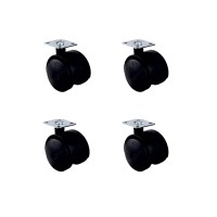 Küçük Plastik Tablalı Teker - 40 MM  HKS101 - 4 Adet