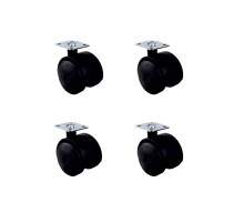 Küçük Plastik Tablalı Teker - 40 MM  HKS101 - 4 Adet