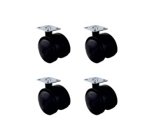 Büyük Plastik Tablalı Teker - 50MM HKS126 - 4 Adet