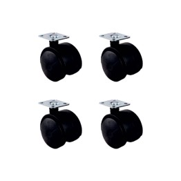 Büyük Plastik Tablalı Teker - 50MM HKS126 - 4 Adet