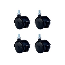 Büyük Plastik Vidalı Frenli - 50MM HKS129 - 4 Adet