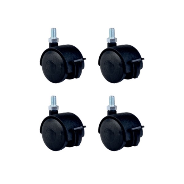 toptan-xml-dropshipping-Büyük Plastik Vidalı Frenli - 50MM HKS129 - 4 Adet