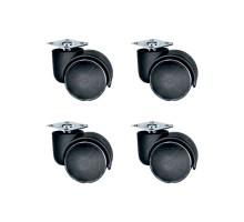 Bürosit Plastik Tablalı Teker - 50MM HKS151 - 4 Adet