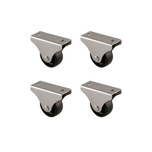 toptan-xml-dropshipping-Furç Sabit Teker - 32MM - Siyah HKS228 - 4 Adet