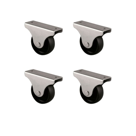 toptan-xml-dropshipping-Furç Sabit Teker - 38MM - Siyah HKS229 - 4 Adet