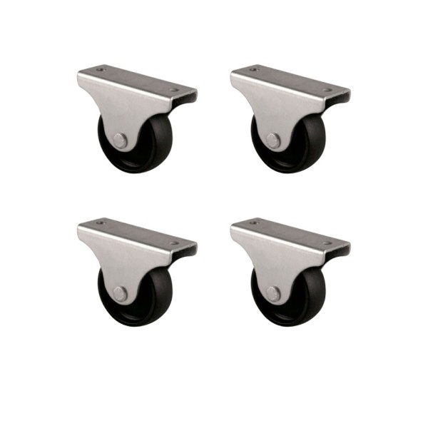 toptan-xml-dropshipping-Furç Sabit Teker - 38MM - Siyah HKS229 - 4 Adet