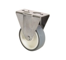 Sabit Teker - 22x75 - Beyaz/Gri HKS260 - 1 Adet