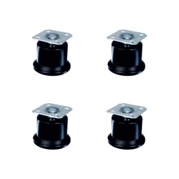 Bekleme Bingo Ayak Tablalı - 50MM - Siyah HKS280 - 4 Adet