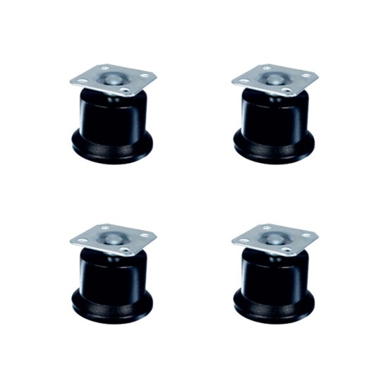 toptan-xml-dropshipping-Bekleme Bingo Ayak Tablalı - 50MM - Siyah HKS280 - 4 Adet