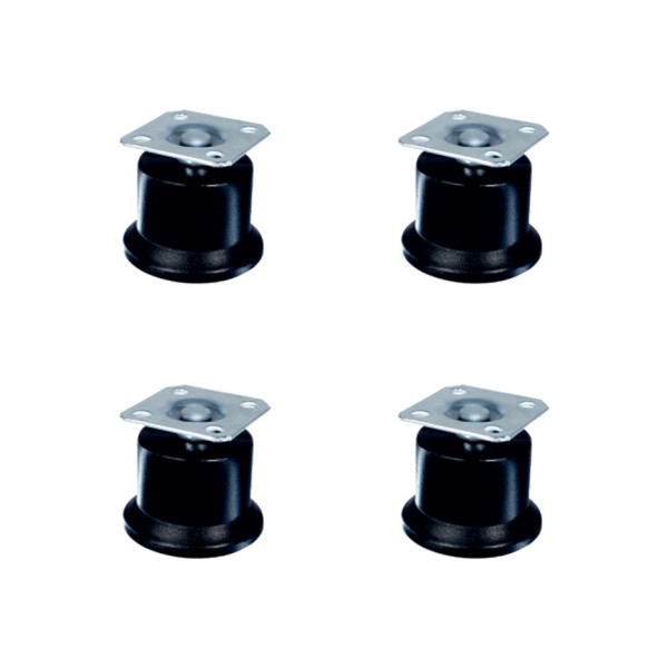 toptan-xml-dropshipping-Bekleme Bingo Ayak Tablalı - 50MM - Siyah HKS280 - 4 Adet