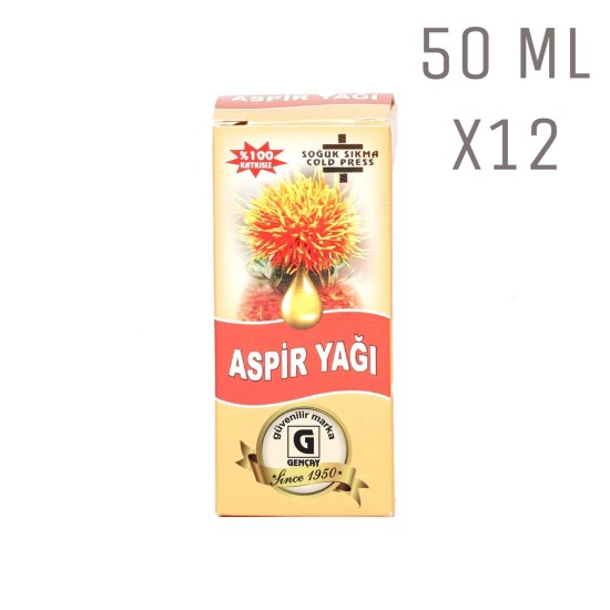 Aspir Yağı 50ml X12 Adet