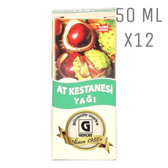 At Kestanesi Yağı 50 ml X12 Adet