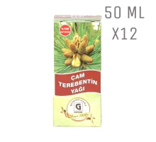 Çam Terebentin Yağı 50 ml X12 Adet