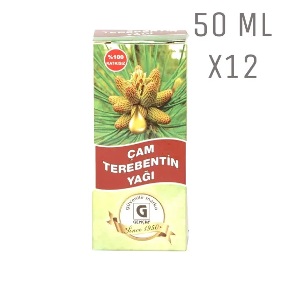 Çam Terebentin Yağı 50 ml X12 Adet