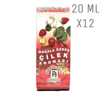 Çilek Aroması 20 Ml X12 Adet