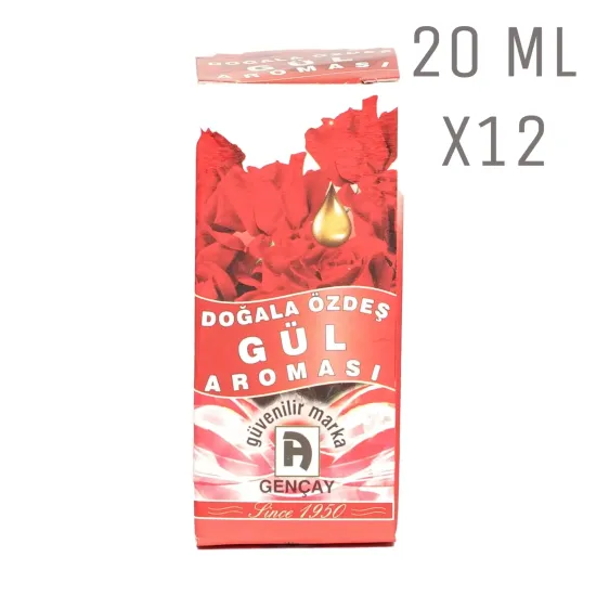 Gül Aroması 20 ml X12 Adet