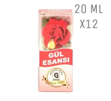 Gül Esansı 20 ml X12 Adet