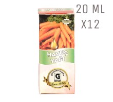 Havuç Yağı 20ml X12 Adet