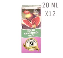 İncir Çekirdeği Yağı 20ml X12 Adet