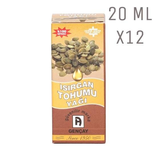 Isırgan Tohumu Yağı 20ml X12 Adet