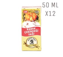 Kabak Çekirdeği Yağı 50 ML X12 Adet
