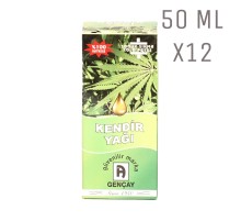 Kendir Tohumu (Kenevir) Yağı 50ml X12 Adet