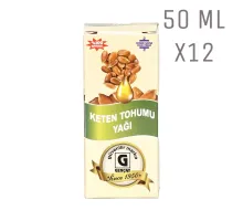 Keten Tohumu Yağı 50ml X12 Adet
