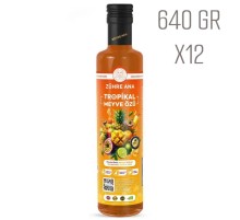 Tropikal Meyve Özü Net Miktar: 640gr 12 Adet
