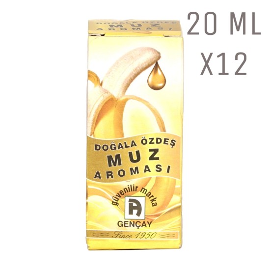 Muz Aroması 20ml X12 Adet