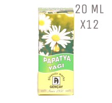 Papatya Yağı 20 ml X12 Adet