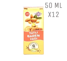 Tatlı Badem Yağı 50ml X12 Adet