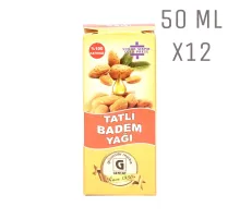 Tatlı Badem Yağı 50ml X12 Adet