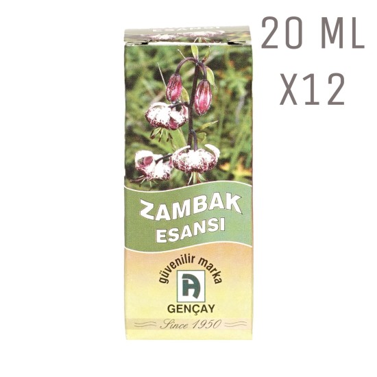 Zambak Esansı 20 ml X12 Adet