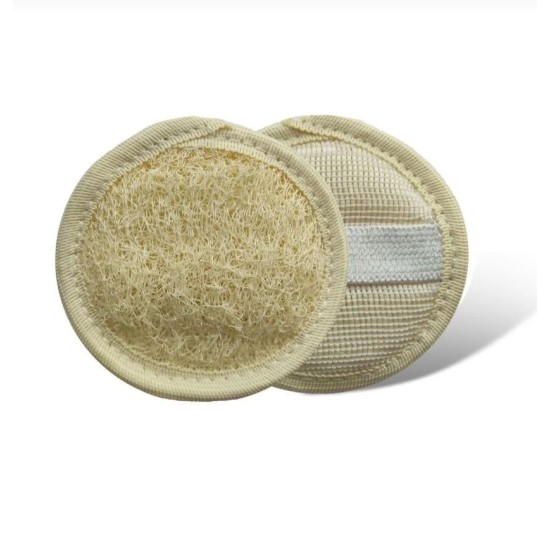 Lamina Mini yüz Doğal Kabak Peeling,Lifi 8x8 cm 12 Adet