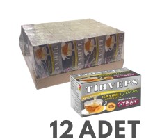 Tihveps Kayısı Aromalı Form Çayı 20 Süzen Poşet 12 Adet