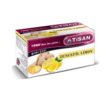 Zencefil Limon Çayı 20 Sallama Poşet 12 Adet