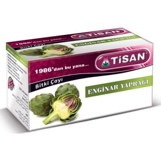 Enginar Yaprağı Çayı 20 Sallama Poşet 12 Adet