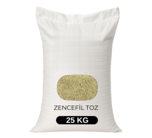 Öğütülmüş Zencefil - Zencefil Tozu 25 KG