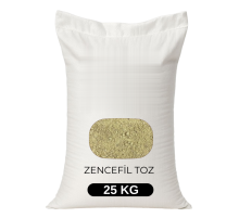 Öğütülmüş Zencefil - Zencefil Tozu 25 KG