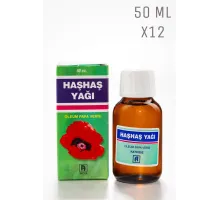 Haşhaş Yağı 50 Ml X12 Adet